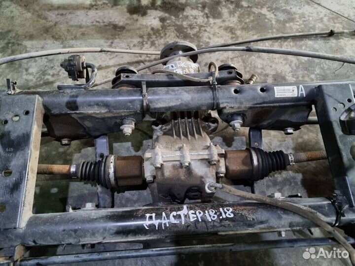 Редуктор задний Муфта Рено дастер Террано 2.0 бенз