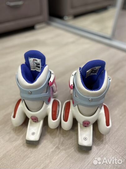 Роликовые коньки детские раздвижные