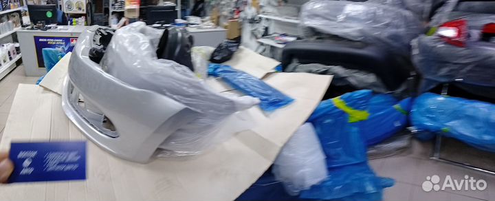 Задний бампер на hyundai accent