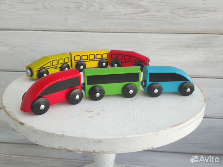 Деревянная железная дорога IKEA