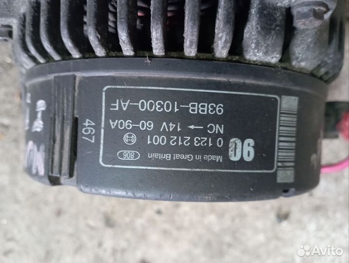 Генератор ford mondeo 2mk