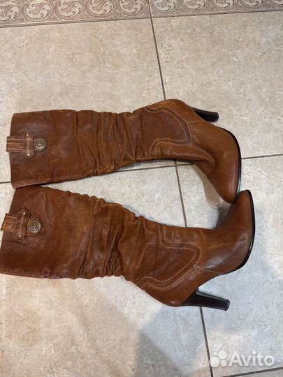 Сапоги женские натуральная кожа