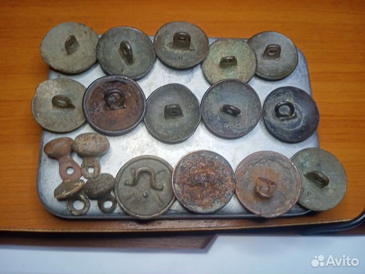 Старинные пуговицы