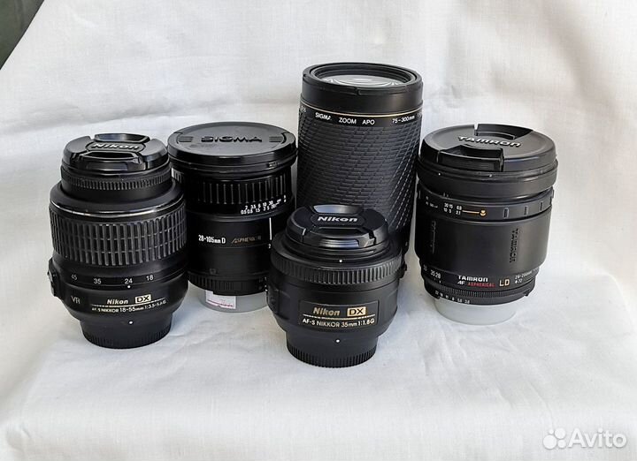 Объективы на байонет Nikon F