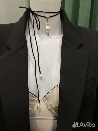 Чокер из жемчуга