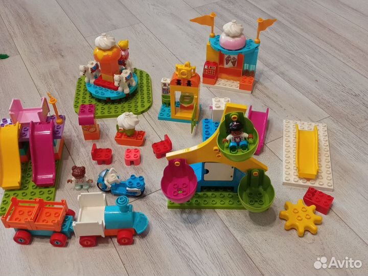 Lego duplo парк атракционов