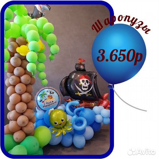 Воздушные шары. Фотозона для праздника