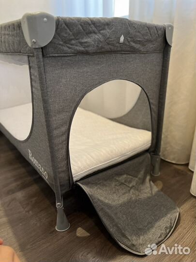 Детская кровать-манеж с матрасом Romano