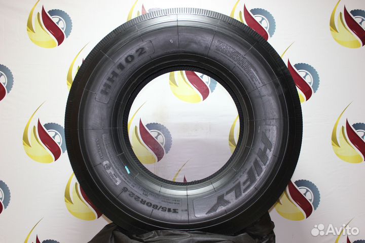 Шина 315/80 R22.5 hifly HH102 Рулевая