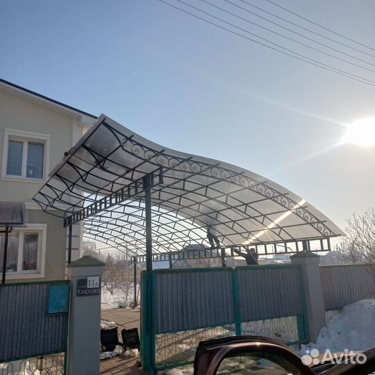 Навесы, Заборы, и др. виды сварочных работ