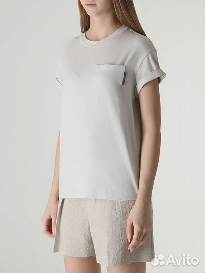 Футболка хлопковая Brunello Cucinelli