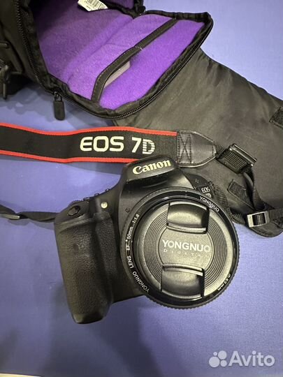 Фотоаппарат canon eos 7d