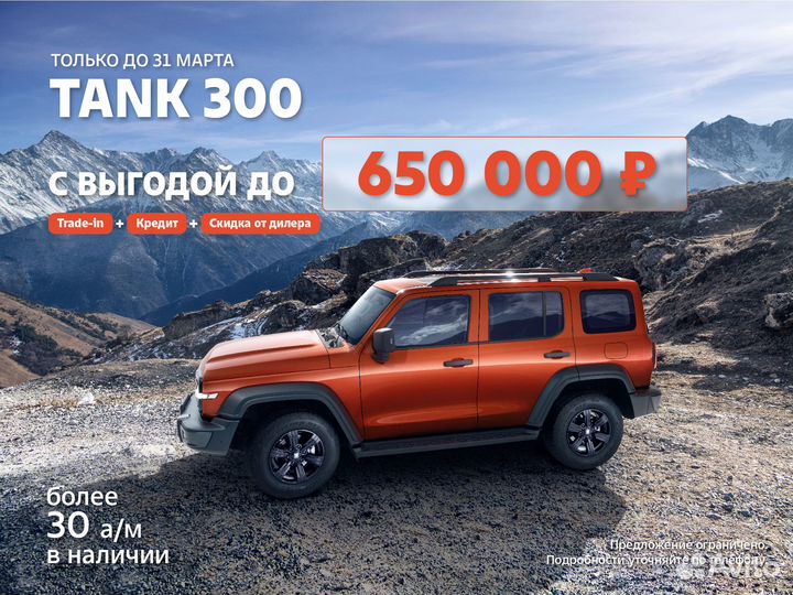 Tank 300 2.0 AT, 2023