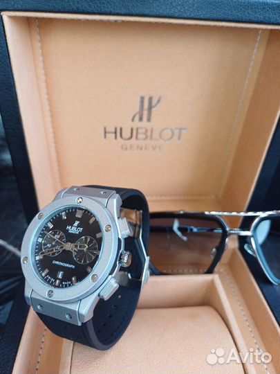 Часы hublot geneve серебро