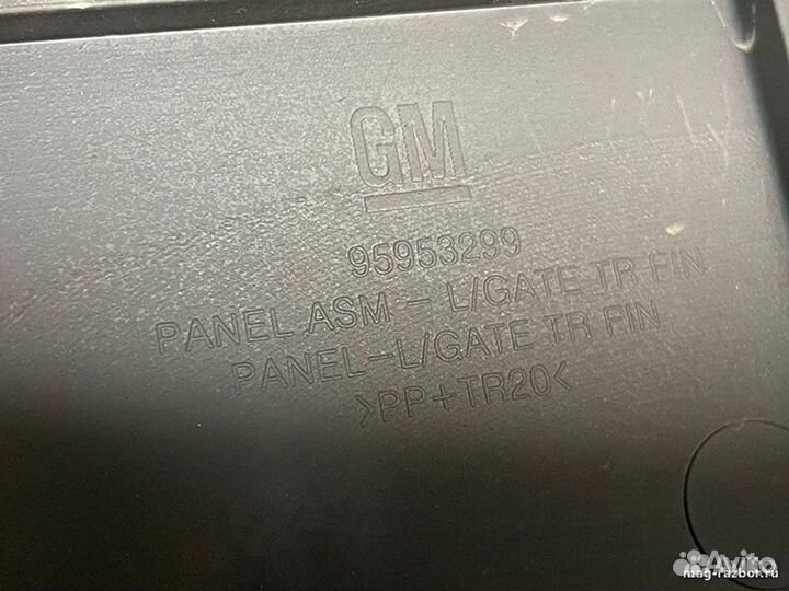 Обивка двери Chevrolet Spark III 2021г. задка