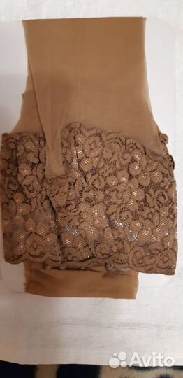 Чулки фантазийные Gatta 42-44 разм. Цв.Daino новые