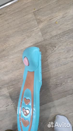 Самокат детский со светящимися колесами