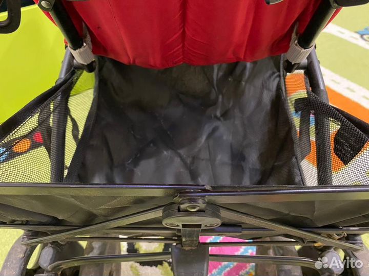 Коляска трость inglesina trip+меховой конверт