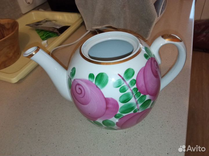 Чайник заварочный фарфоровый СССР