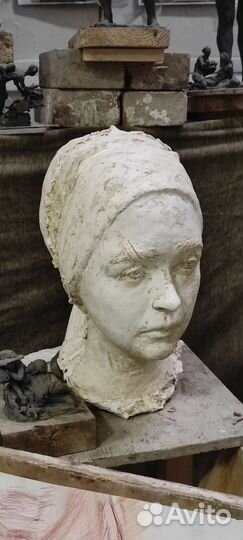 Скульптурный портрет на заказ