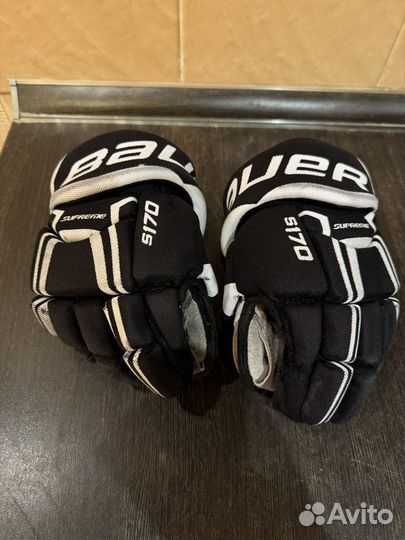 Краги хоккейные детские 9 bauer supreme S 170