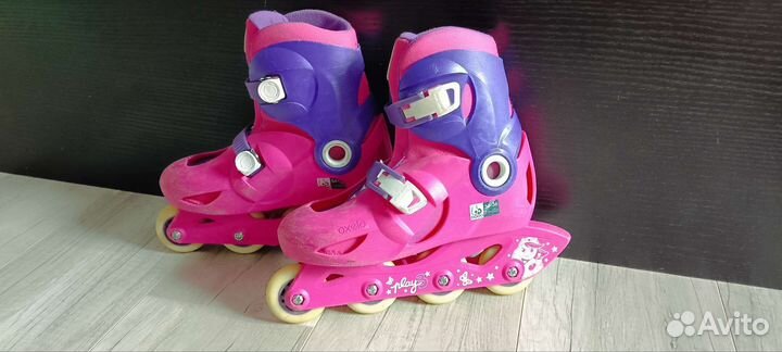 Роликовые коньки детские раздвижные