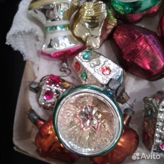 Елочные игрушки СССР
