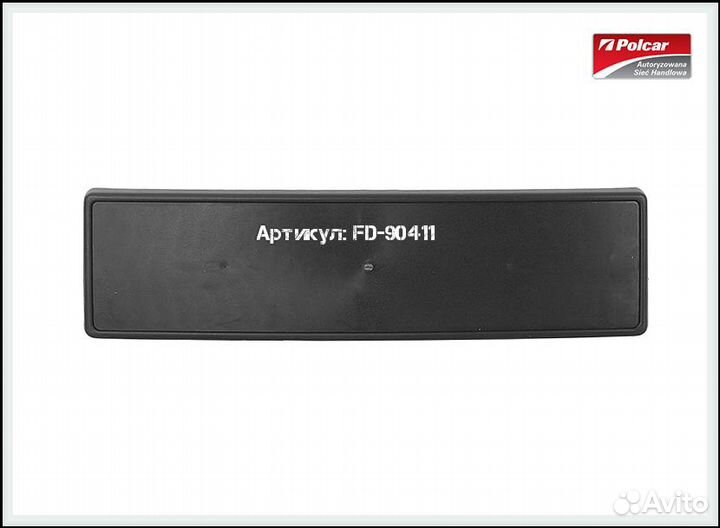 Накладка переднего бампера Skoda Fabia 1 поколение