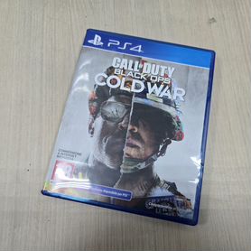 Диск с игрой Call of Duty: Black Ops Cold War PS4