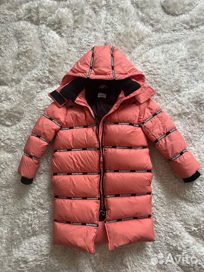 Зимний пуховик 128 на девочку