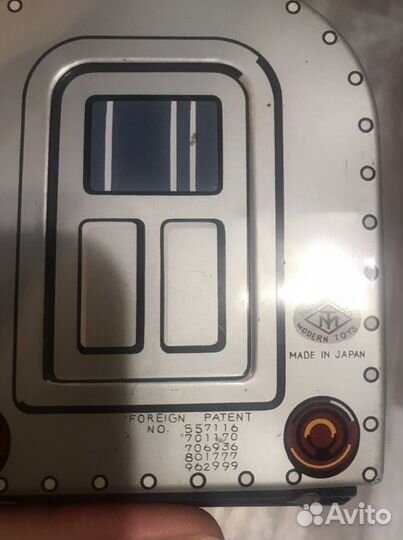 Игрушка автобус поезд 70 х годов СССР винтаж