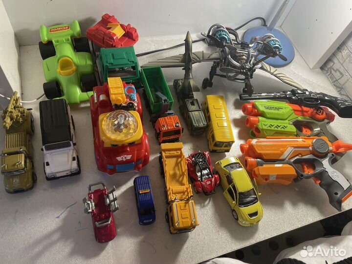 Игрушки пакетом для мальчика