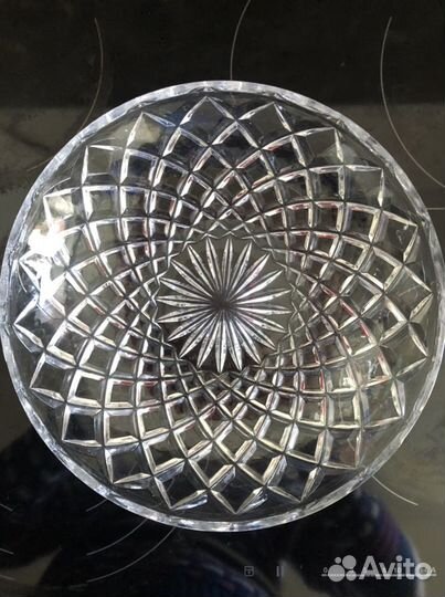Блюдо для фруктов хрусталь