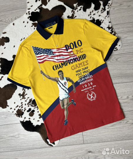 Редкое поло Ralph Lauren (Оригинал)