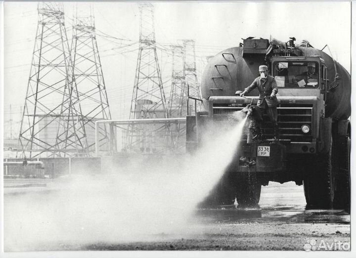 Антикварная фотография Чернобыль