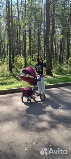 Прогулочная коляска бу stokke