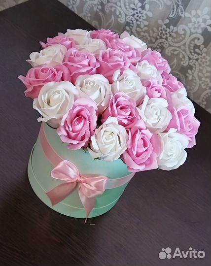 Букет цветов из мыла