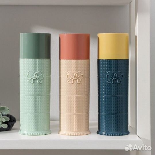 Футляр для зубной щётки и пасты «Бантик», 19,5 см