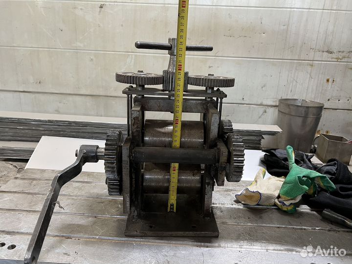Ручной вальцовочный станок (прокатный стан)