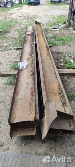 Двухтавровая балка усиленная