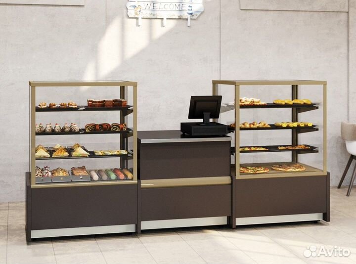 Кондитерская витрина Carboma Cube KC70