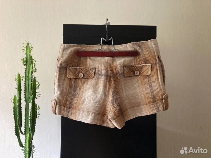 Льняные шорты zara