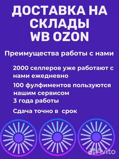 Доставка на склады Вб Озон Коледино