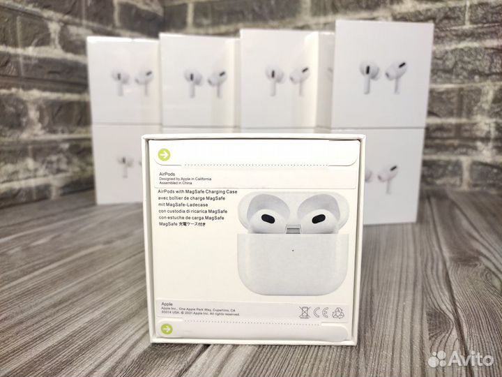 Airpods 3 MagSafe Премиум Копия Airoha 1562A