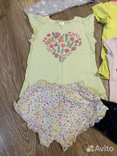 Пакет одежды для девочки на 6-7 лет