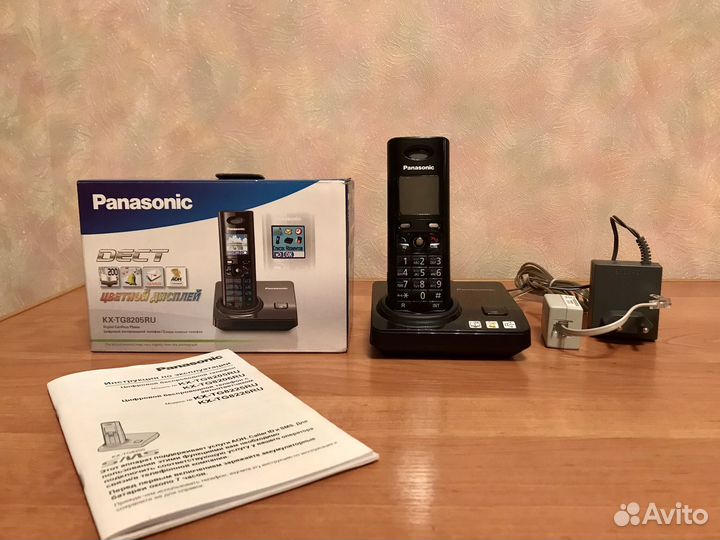 Телефон Panasonic цифровой беспроводной