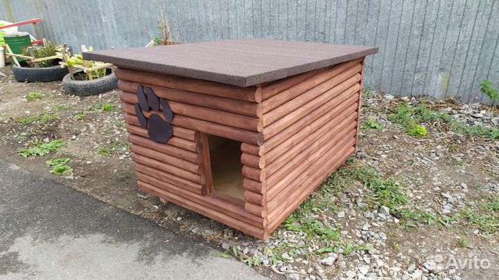 Будка для собаки утепленная