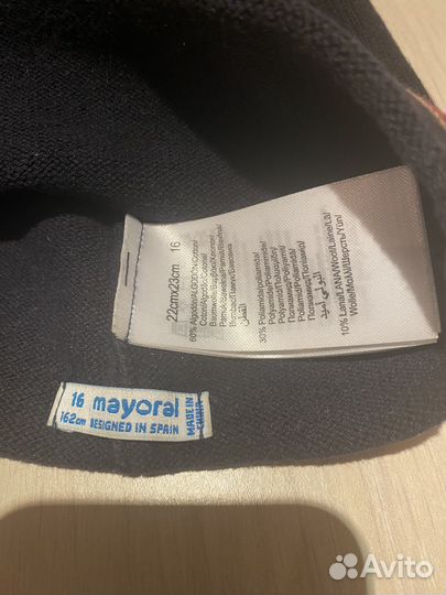 Шапка для мальчика демисезонная Mayoral