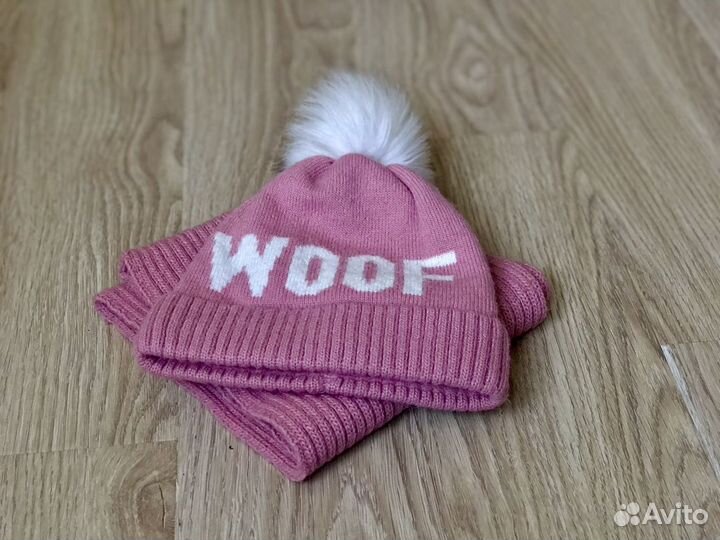 Шапка и снуд для девочки