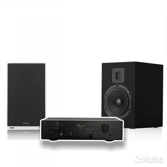 Комплект акустики Vincent SV-500 black + Piega Cla